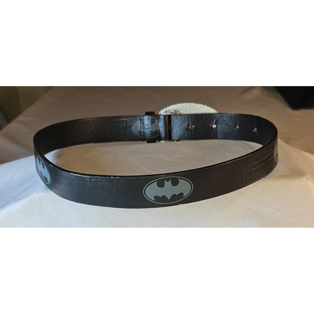 Child's Batman Leather Belt and Buckle